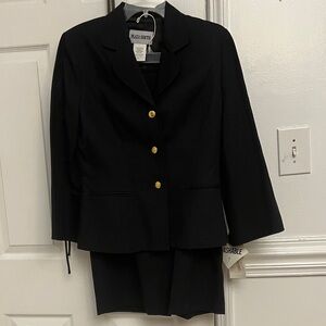 Paul Smith Women's Blazer with Gold Buttons.  And the matching skirt.